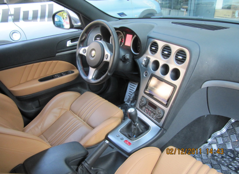 Alfa Romeo 159 του 2007. Car Cinema Navigation kenwood DNX8220.