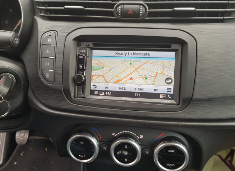 Alfa Romeo Giulietta.Car Cinema Navigation.