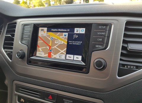 VW Golf 7. Με οθόνη 6.5