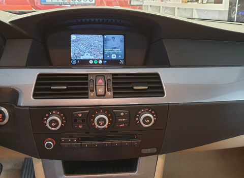 Bmw 5 Series E-60. Wireless Apple Car Play - Android Auto.
