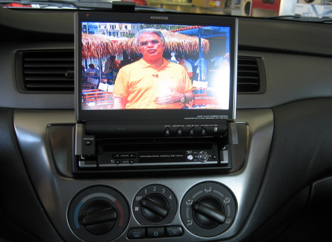 Grand Cherokee 5 7 Car Cinema Navigation Kenwood DDX 6029.