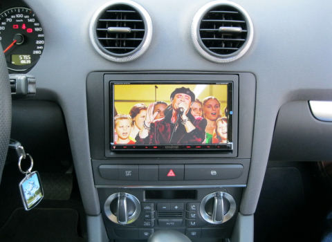 Audi A3. Car Cinema Navigation DNX-9260BT.