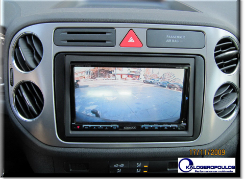 Tiguan. Car Cinema Navigation kenwood DNX9240BT.