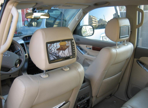 Toyota Land Cruiser. Car Cinema-Navigation Pioneer-Eton-Xenon.