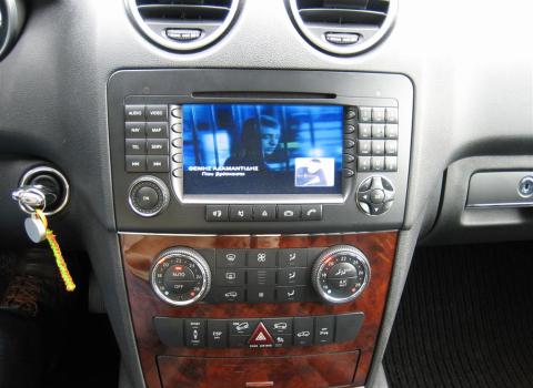 Mercedes ML 350. Car Cinema στο Comand Aps NTG 2.
