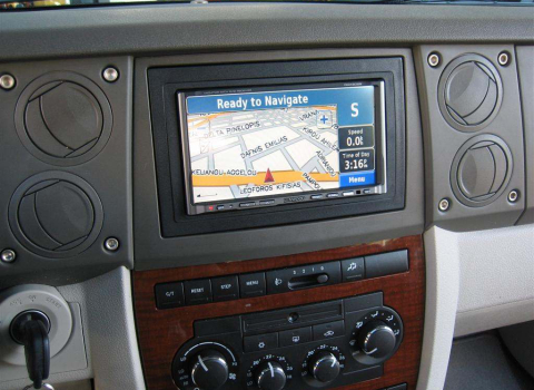 Jeep Commander Car Cinema Navigation Kenwood DDX 6029.