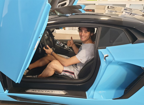 Lamborghini Aventador, Blinder  Parking Sensor.