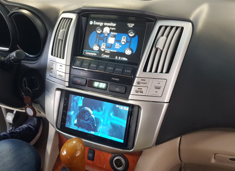 Lexus RX 400H. Εγκατάσταση Οθόνης 2 Din Kenwood DMX 5020 BTS.