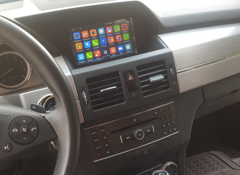 Mercedes-Benz GLK-Klasse(2008 – 2015). Android Navigation.