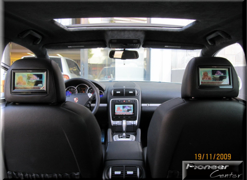 Porsche Cayenne Gts. Car Cinema Kenwood DNX9240BT.