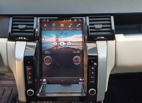 Range Rover Sport. Multimedia Bizzar Tesla Style.