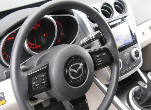 Mazda CX7. Car Multimedia Kenwood DNX8220BT.