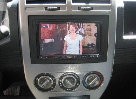Jeep Compass Car Cinema Navigation Pioneer Avic HD3BT.