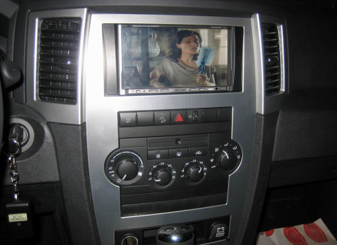 Grand Cherokee 2008 Car Cinema Kenwood DDX 7029 Navi Xenon.