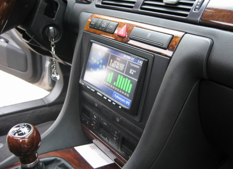 Audi Allroad. Car Cinema Navigation Kenwood DNX7200.