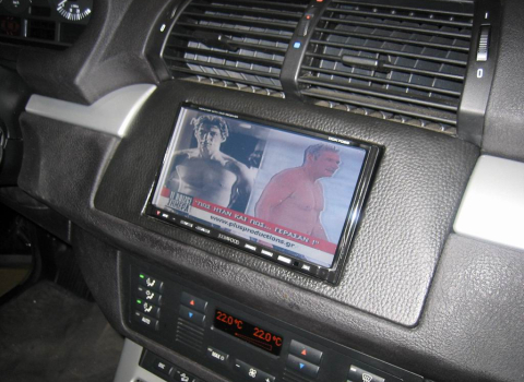 BMW X5. Car Cinema Navigation Kenwood DDX-7029 - Veba - Play Station.