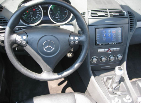 Mercedes SLK R171. Car Cinema Navigation Kenwood DNX7200.