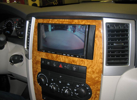Grand Cherokee 2008 Car Cinema Navigation Kenwood DNX 7200.