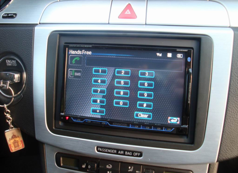 VW Passat 2009. Car Cinema Kenwood DDX8022BT-Boa.