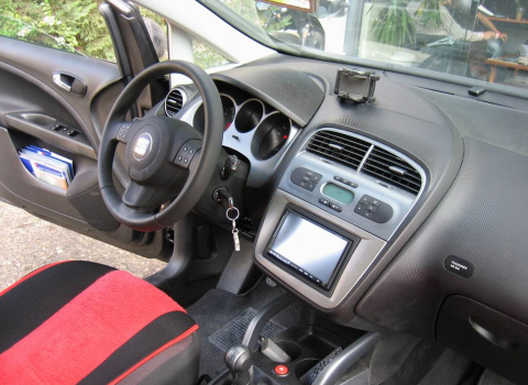  Seat Altea Car Cinema Navigation Kenwood DNX 7200 Camera.