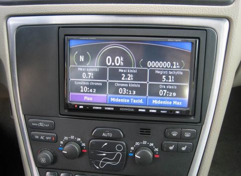  Volvo S 60 Car Cinema Navigation Kenwood DNX7200.