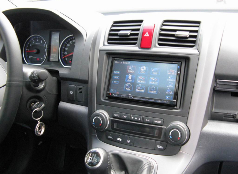 Honda CRV. Car Cinema Navigation Kenwood DNX8220BT