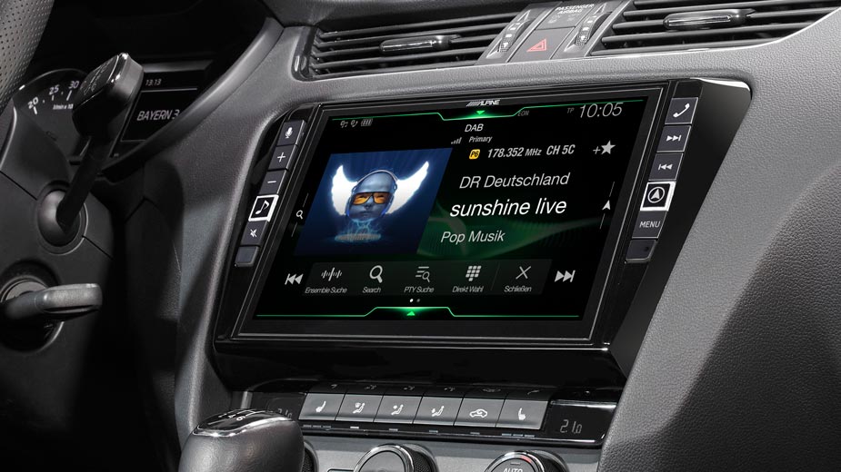 Alpine Style Navigation Designed for Skoda Octavia 3 X903D OC3