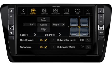 Skoda Octavia 3 EQ Fader balance X903D OC3