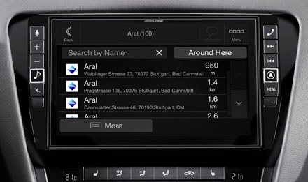 Skoda Octavia 3 Navigation Points of Interest X903D OC3
