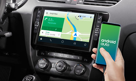 Skoda Octavia Online Navigation with Androit Auto X903D OC3