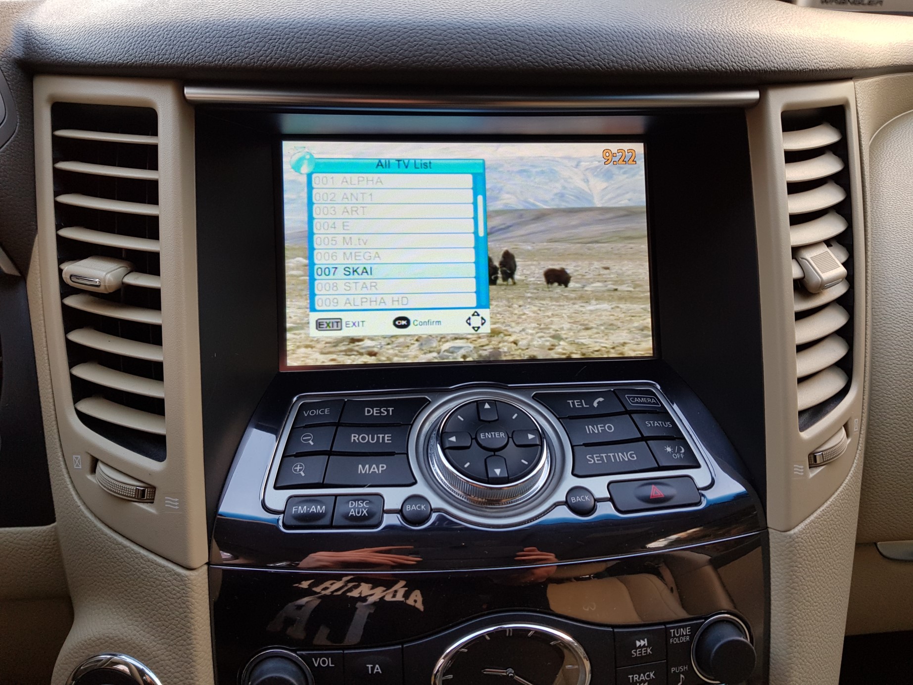 Infiniti fx37s салон