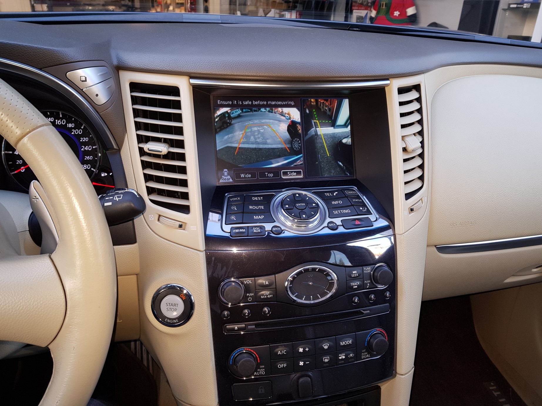 Infiniti fx37s салон
