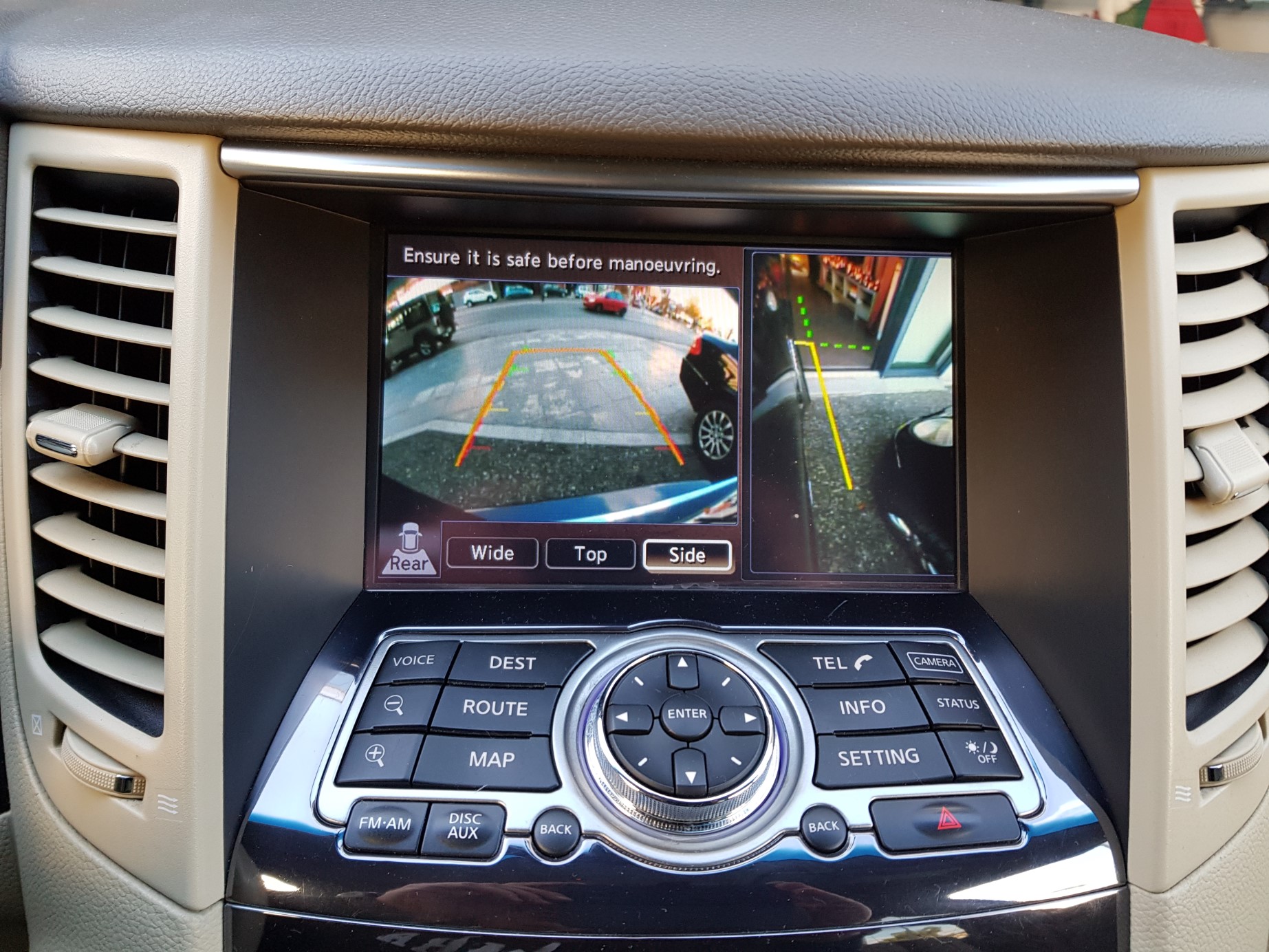 Infiniti fx37s салон