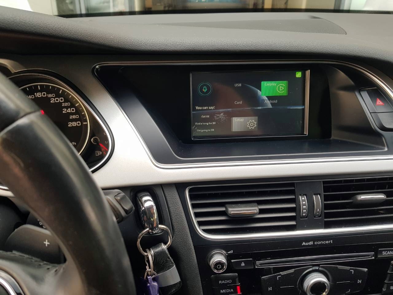 Audi A4 2016, Wireless Apple CarPlay / Android Auto