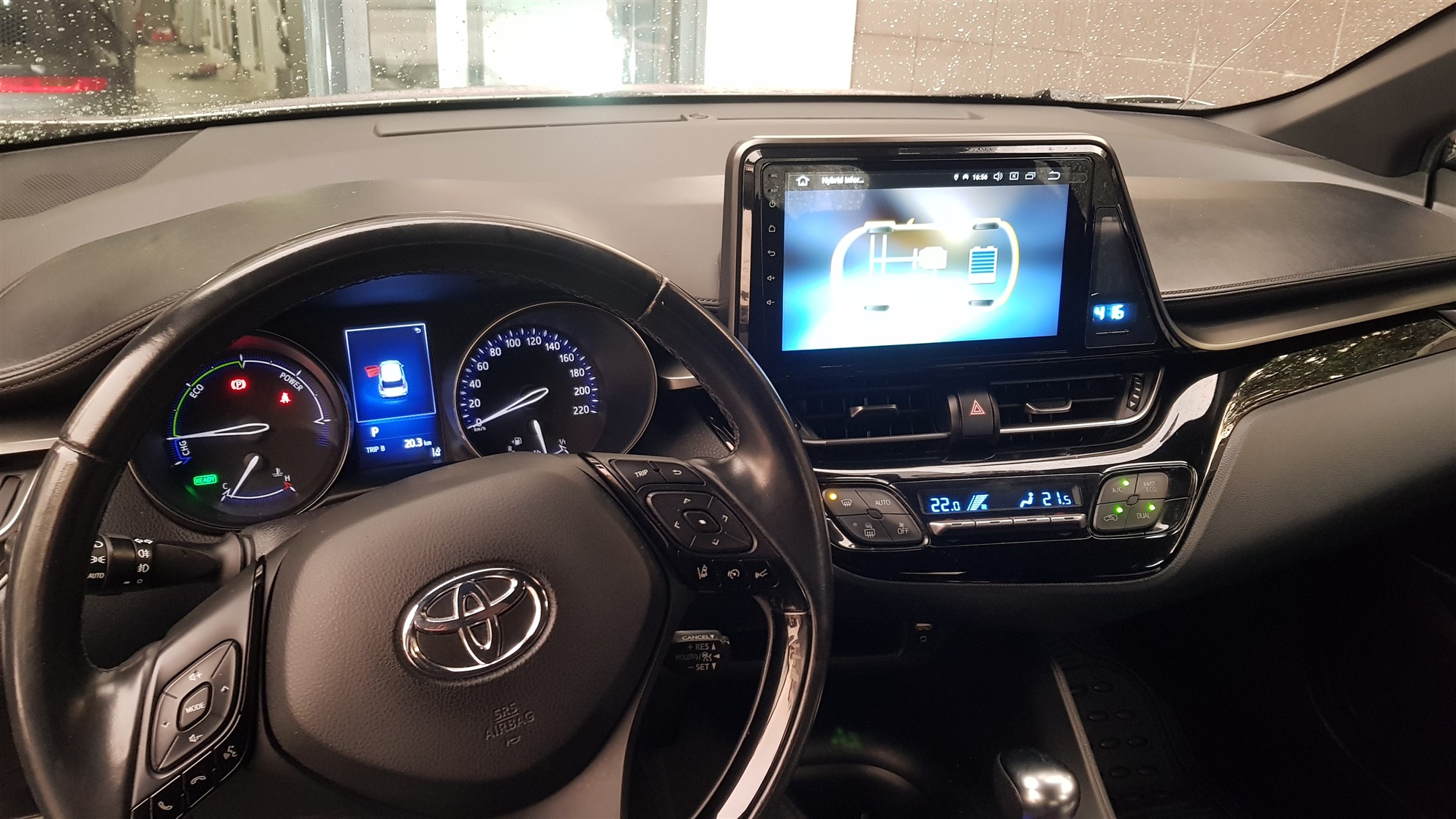 Toyota Chr. Car Cinema Navigation Digital IQ.