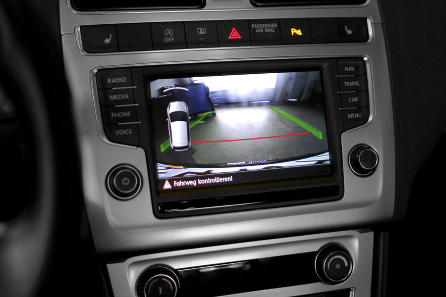 Complete set rear view camera VW Polo 6C