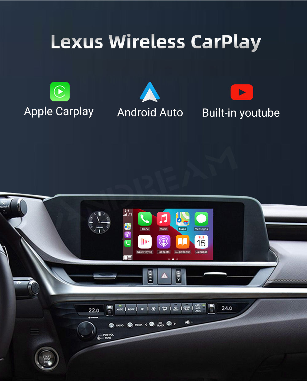 Car Play for Lexus Wireless Apple Car Carplay For Lexus GS/LS/ES/IS/UX