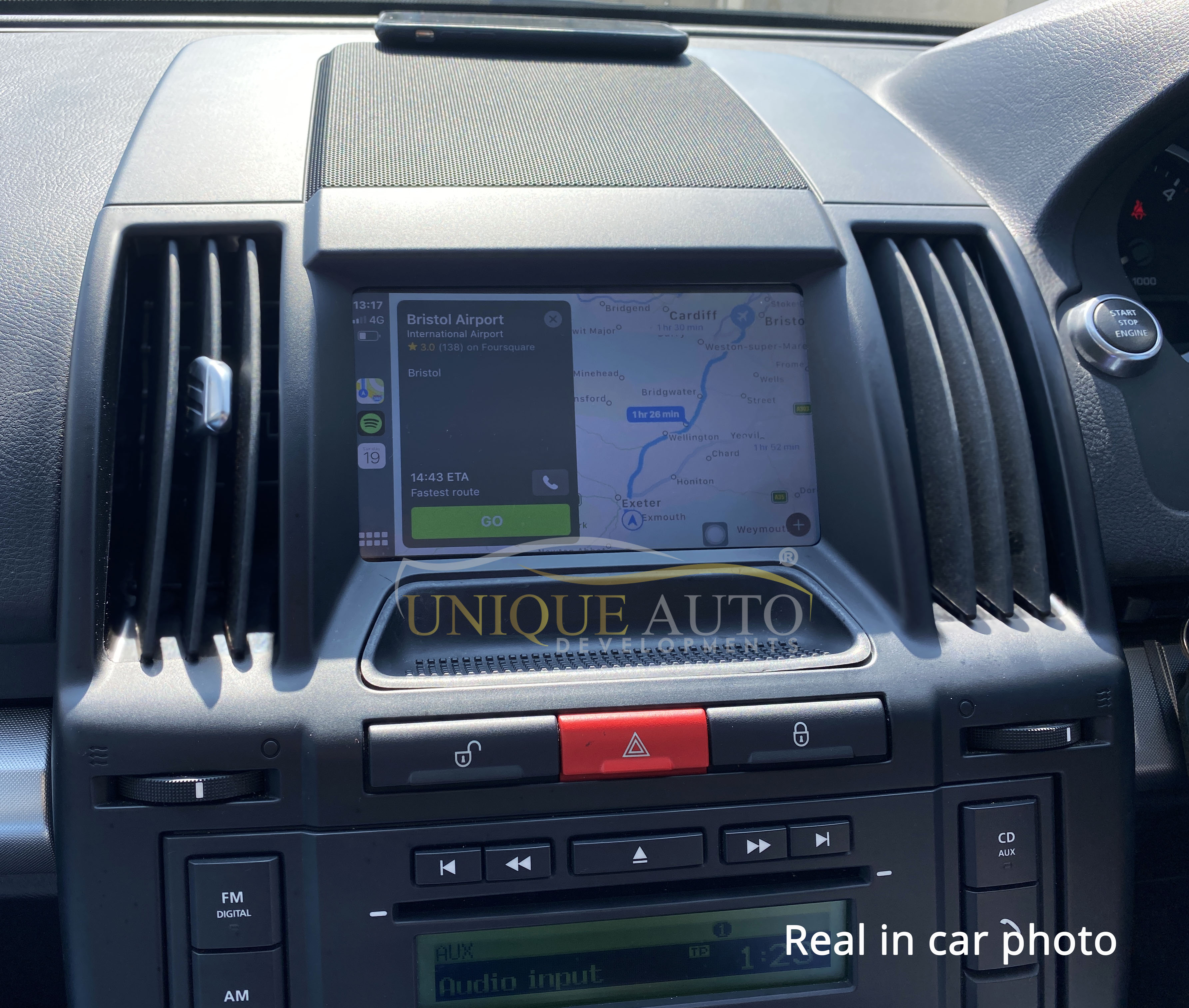 Freelander II 2004 2006 Oem Wireless Apple CarPlay and Android Auto