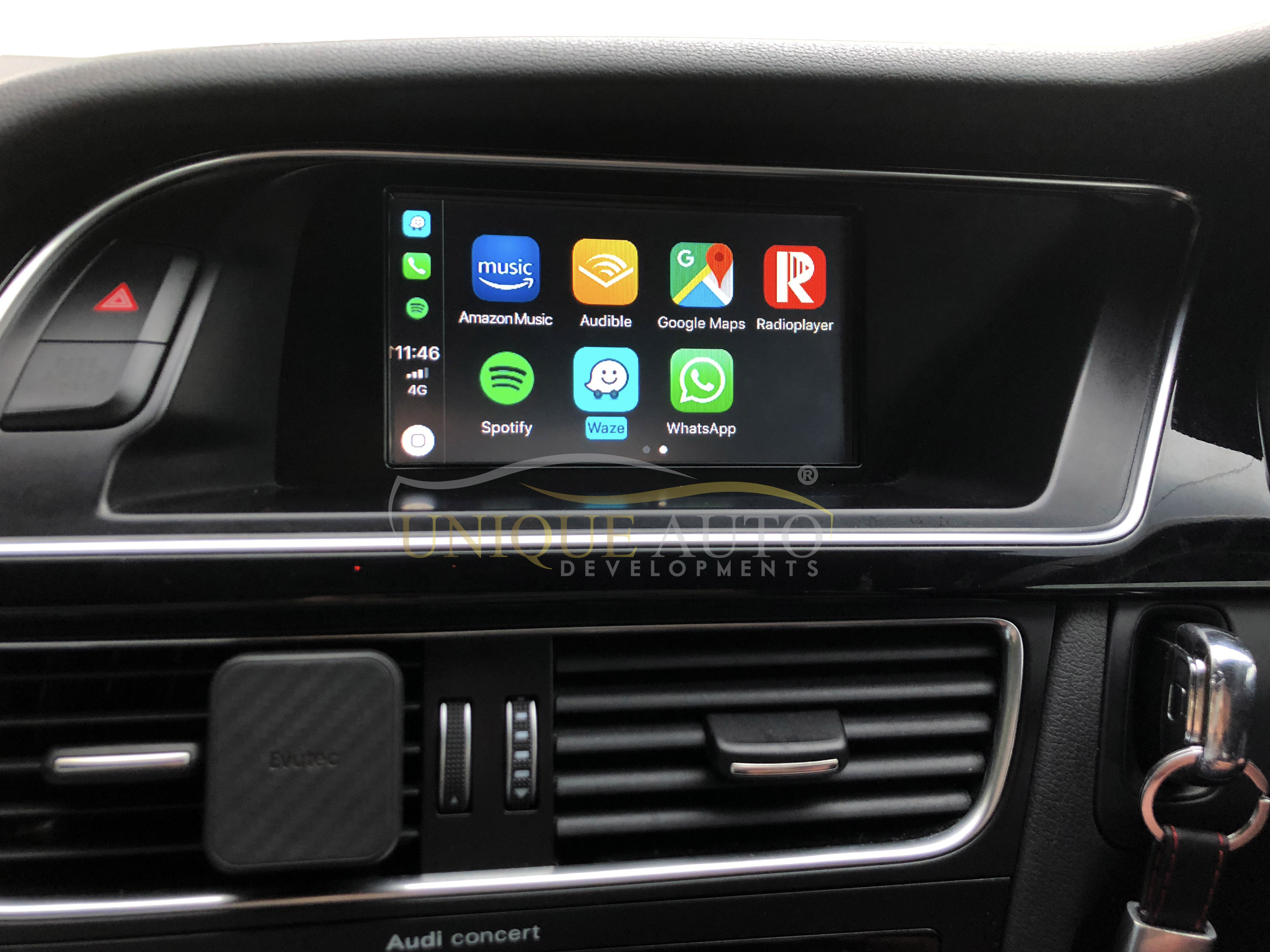Apple Car Play Wireless Apple CarPlay Retrofit Kit Audi A4 A5 B8 20082016