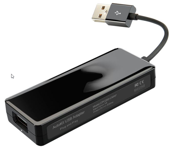Universal Apple CarPlay AutoPlay USB Adapter for Wireless CarPlay and